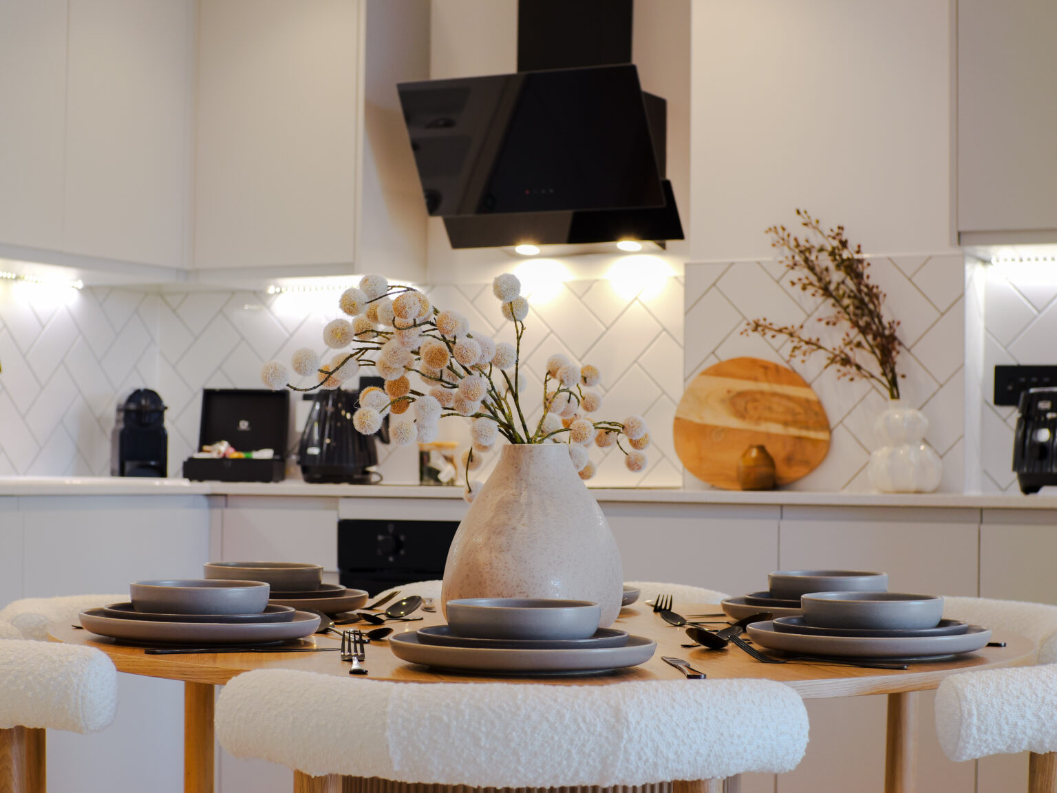 Ancoats Loft — kitchen and stair