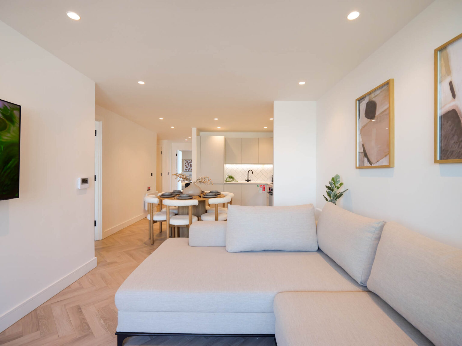 Ancoats Loft — kitchen and stair