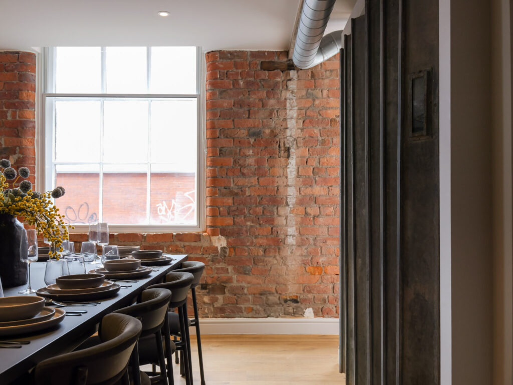 Ancoats Loft — seating detail