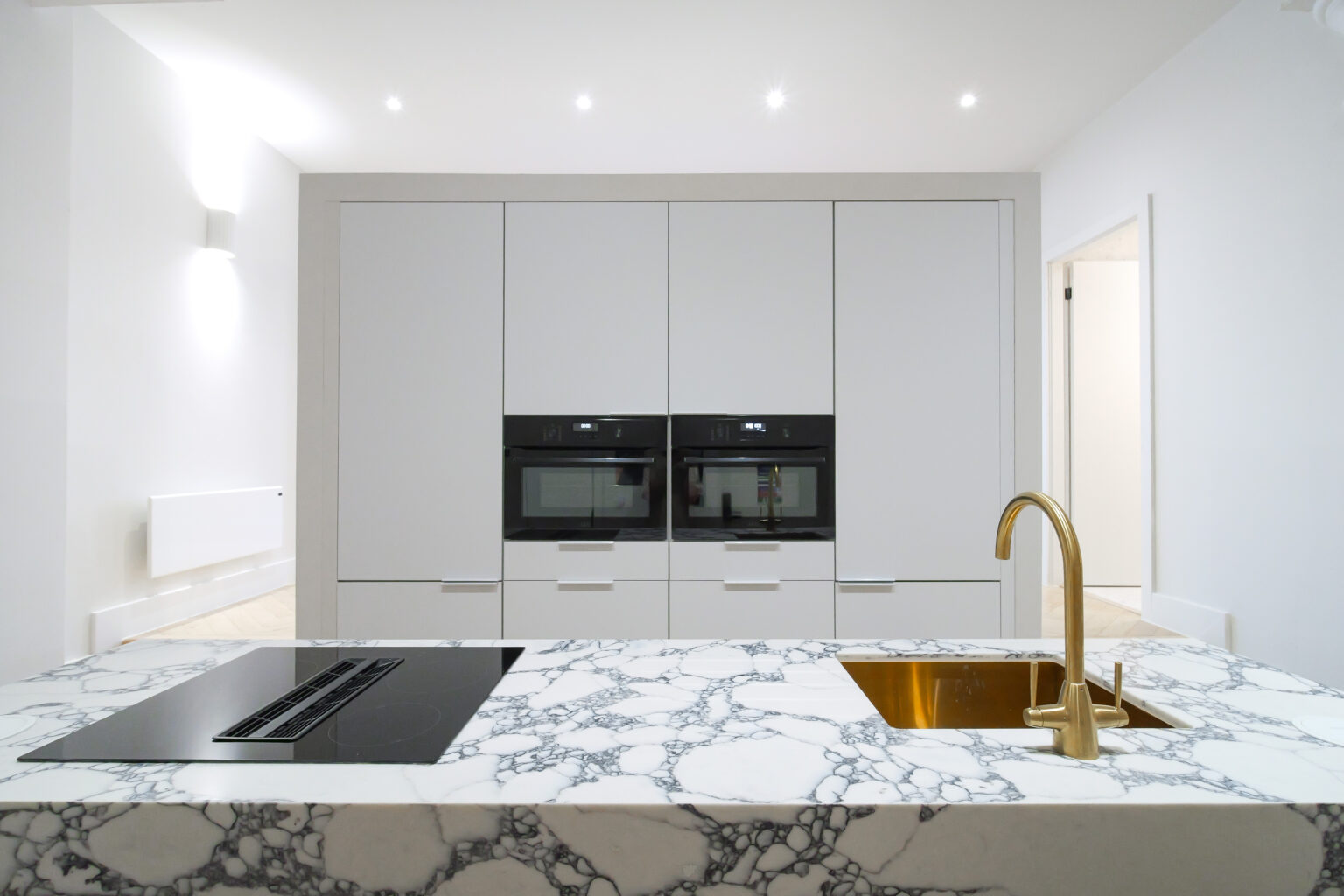 Ancoats Loft — kitchen and stair