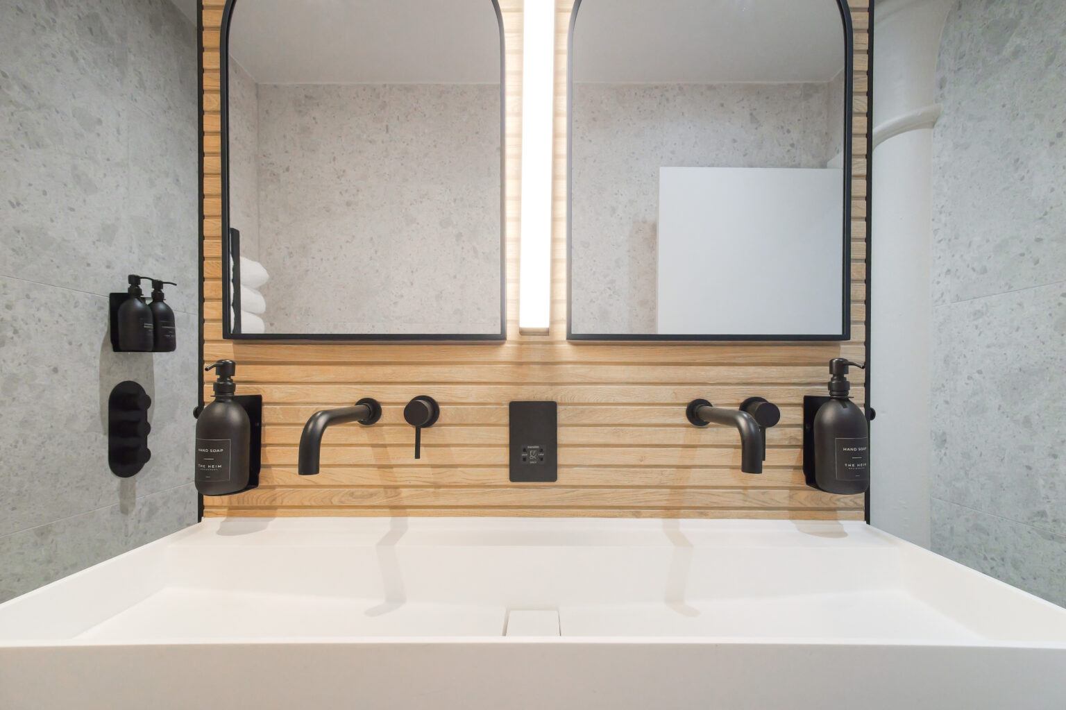Ancoats Loft — kitchen and stair